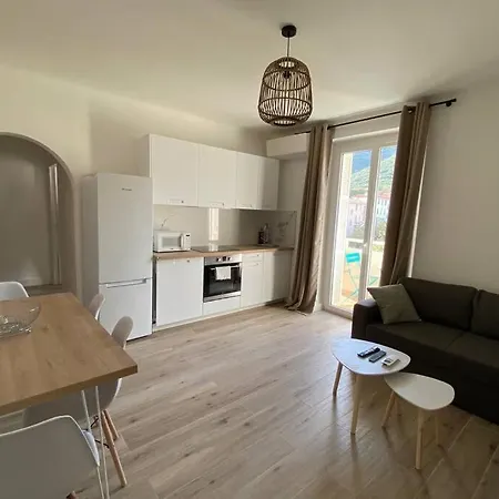 Magnifique T2 Neuf 40m2 Avec Balcon Au Trottel 4 Couchages Wifi Clim Parking A Pieds 100m 아파트 아작시오